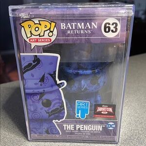 Funko Pop! Art Series The Penguin - Purple and Black